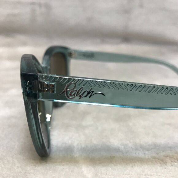 Ralph Lauren RA 5260 5803 / TZ 140 Clear Gray Frame Polarized Sunglasses & Case - Picture 15 of 16